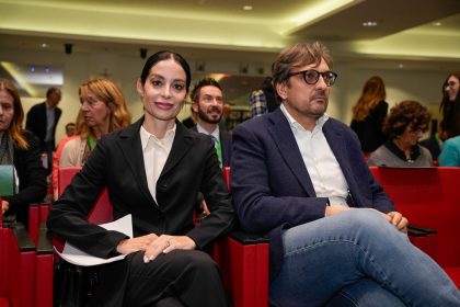 Presentata a Palazzo Lombardia la nuova edizione delle ‘Startup Competitions’, in foto l’assessore regionale al Turismo, Marketing territoriale e Moda Debora Massari durante l’evento che riunisce la ’Champions League’ delle aziende