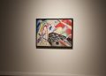 In foto un quadro della mostra al museo MA.GA di Gallarate (Varese) dedicata a Wassily Kandinsky, uno dei pionieri dell’arte astratta