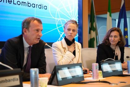 Il sottosegretario allo Sport e giovani Federica Picchi alla presentazione delle celebrazioni di Gianni Albertini, storico presidente Golf Club Milano