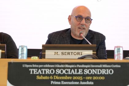 L'assessore Massimo Sertori