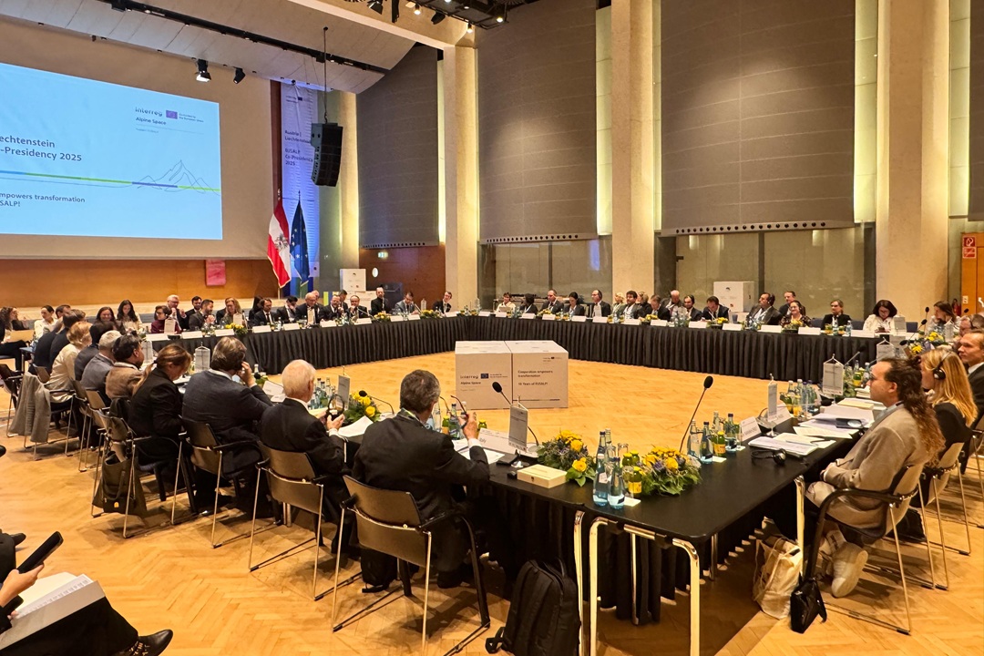 L’assessore regionale allo Sviluppo economico, Guido Guidesi, è intervenuto all’assemblea generale di Eusalp (l’Alleanza europea delle regioni alpine) a Innsbruck, in Austria