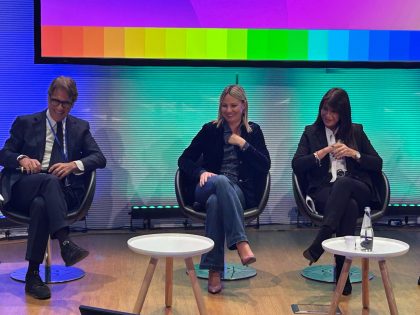 In foto l’assessore regionale all’Istruzione, Simona Tironi, durante l’evento ‘OrientaTalenti’ a Mind Milano dedicato al lavoro