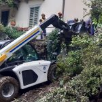 In foto la colonna mobile regionale impiegata durante le operazioni di soccorso durante l’alluvione di settembre 2025 in provincia di Como