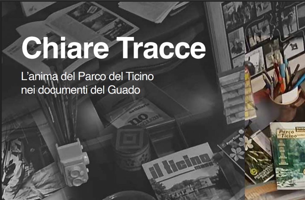 allestita a Palazzo Lombardia la mostra dedicata ai 50 anni del Parco Lombardo del Ticino. La locandina riporta le copertine di riviste e pubblicazioni relative alla storia dell'area protetta