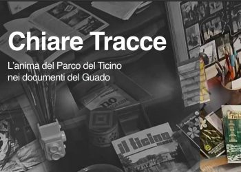 allestita a Palazzo Lombardia la mostra dedicata ai 50 anni del Parco Lombardo del Ticino. La locandina riporta le copertine di riviste e pubblicazioni relative alla storia dell'area protetta