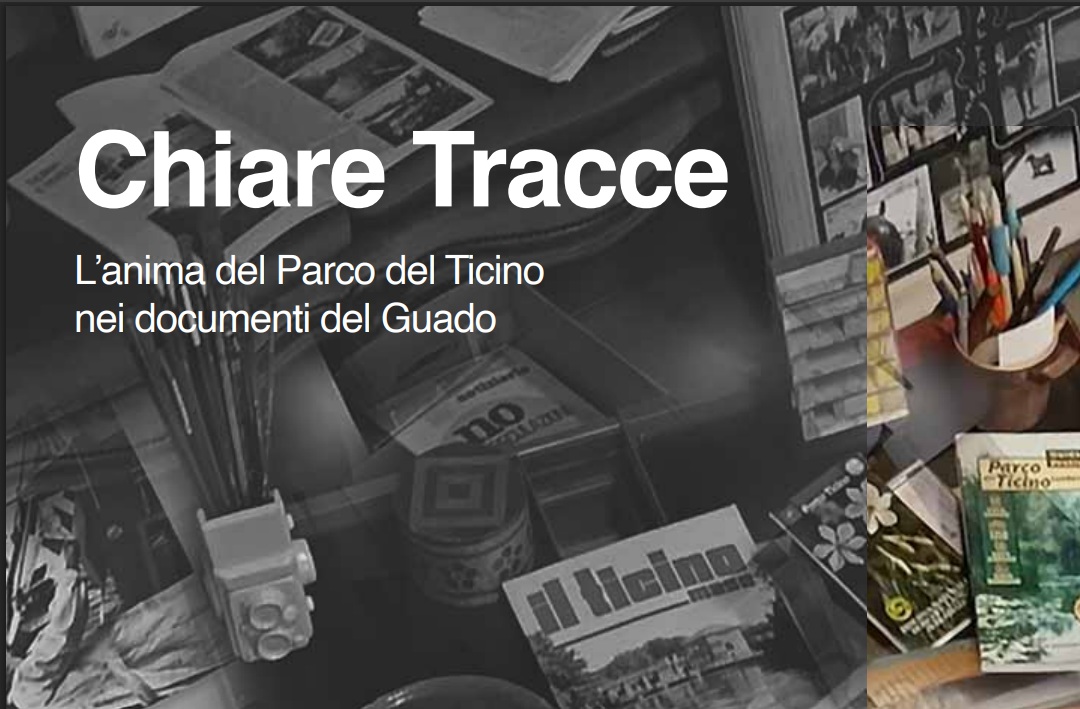 allestita a Palazzo Lombardia la mostra dedicata ai 50 anni del Parco Lombardo del Ticino. La locandina riporta le copertine di riviste e pubblicazioni relative alla storia dell'area protetta