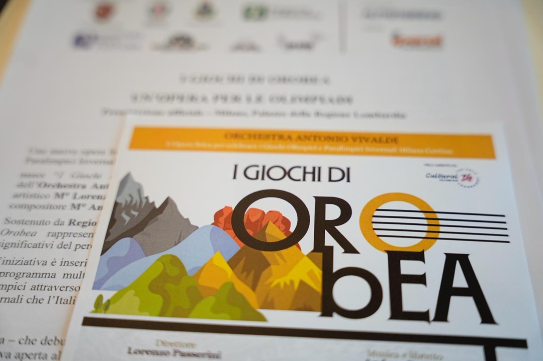 'I Giochi di Orobea' sono l'opera scritta appositamente per le Olimpiadi di Milano Cortina 2026