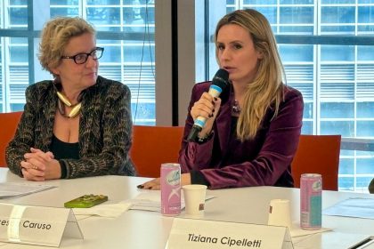 Presentato alla Biblioteca ‘Tremaglia’ di Palazzo Lombardia il progetto 'Astratto Digitale', dedicato alla valorizzazione della collezione astratta del Museo ‘MA*GA’ di Gallarate (Varese), in foto l’assessore regionale alla Cultura Francesca Caruso durante il suo intervento