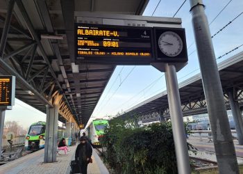 L’assessore regionale ai Trasporti e Mobilità sostenibile, Franco Lucente, ha effettuato il viaggio inaugurale della nuova linea ferroviaria suburbana S19 Milano Rogoredo - Albairate