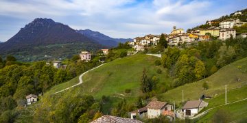 Una veduta della Valle Sabbia con cui Regione Lombardia ha sottoscritto un Accordio di Collaborazione nell'ambito delle azioni per le Valli Prealpine