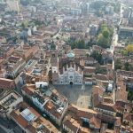 veduta di Monza dall'alto da abbinare ad articolo su misure antinquinamento