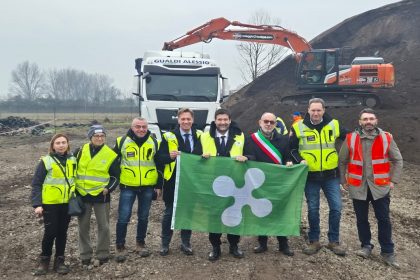 sopralluogo dell’assessore Maione in occasione dell’avvio dei lavori di rimozione dei rifiuti dalle ex Cave Rocca di Fiesse