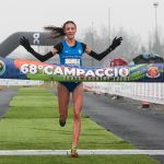 l’azzurra Nadia Battocletti, testimonial dell’evento, vincitrice dell'edizione 2025 del Campaccio Cross Country