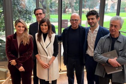 L’assessore regionale Francesca Caruso intervenuto alla conferenza stampa di presentazione della mostra al museo Poldi Pezzoli di Milano in collaborazione con il Metropolitan Museum of Art di New York