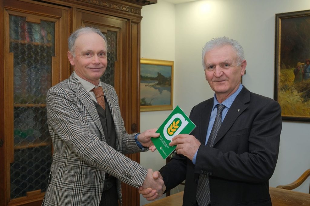 Alberto Cortesi passa il testimone delle guida di Confagricoltura Mantova ad Andrea Pagliari