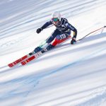 Federica Brignone alla consegna del premio Rosa Camuna 2025. aveva garantito al presidente della Regione Lombardia di tornare presto sugli sci: alla vigilia delle Olimpiadi ha mantenuto la promessa.