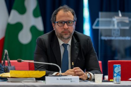 L'assessore Gianluca Comazzi