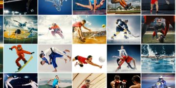 Un contributo di 500.000 euro a fondo perduto, stanziato da Regione Lombardia, per sostenere la realizzazione di Grandi eventi sportivi 2026. Nella foto collage di tante attività sportive.