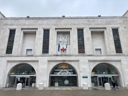 Gli esterni dell'Ospedale Niguarda di Milano
