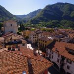 Regione Lombardia stanzia 420.000 euro per la salvaguardia di Pisogne (Brescia) per la frana sulla strada Pisogne (in foto il panorama) – Colle San Zeno