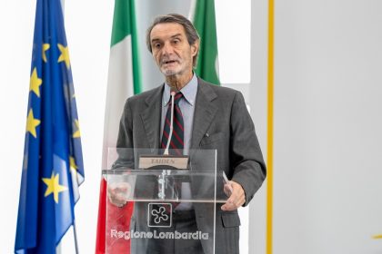 Il presidente Attilio Fontana sarà presente alla misuraziuone del treno di cioccolato per il Guinnes dei primati