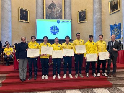 Il sottosegretario alla Presidenza di Regione Lombardia con delega a Sport e Giovani, Federica Picchi, è intervenuta a Pavia all’inaugurazione dell’anno sportivo dell’università