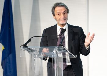 Il presidente Attilio Fontana, al MAXXI di Roma, all'eventi Mit, ha sottolineato come le Olimpiadi invernali siano state una sfida di responsabilità e di amore per il territorio