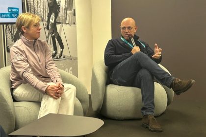 L’assessore regionale agli Enti locali e alla Montagna Massimo Sertori e il sindaco di Bormio Silvia Cavazzi