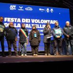 Il presidente Fontana e l'assessore Sertori hanno partecipato alla festa dedicata ai volontari impegnati in Valtellina durante le Olimpiadi