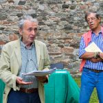Il professor Giuseppe Armocida durante un suo intervento, cordoglio del presidente Fontana e della Regione per la sua scomparsa (foto Blitz-Pealpina)