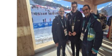 Ha vinto la Lombardia, così il presidente della Regione Lombardia, Attilio Fontana, commenta la discesa libera delle Olimpiadi 2026.