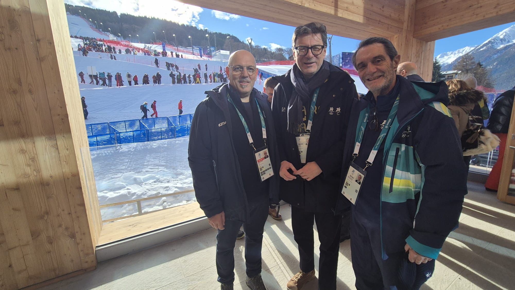 Ha vinto la Lombardia, così il presidente della Regione Lombardia, Attilio Fontana, commenta la discesa libera delle Olimpiadi 2026.