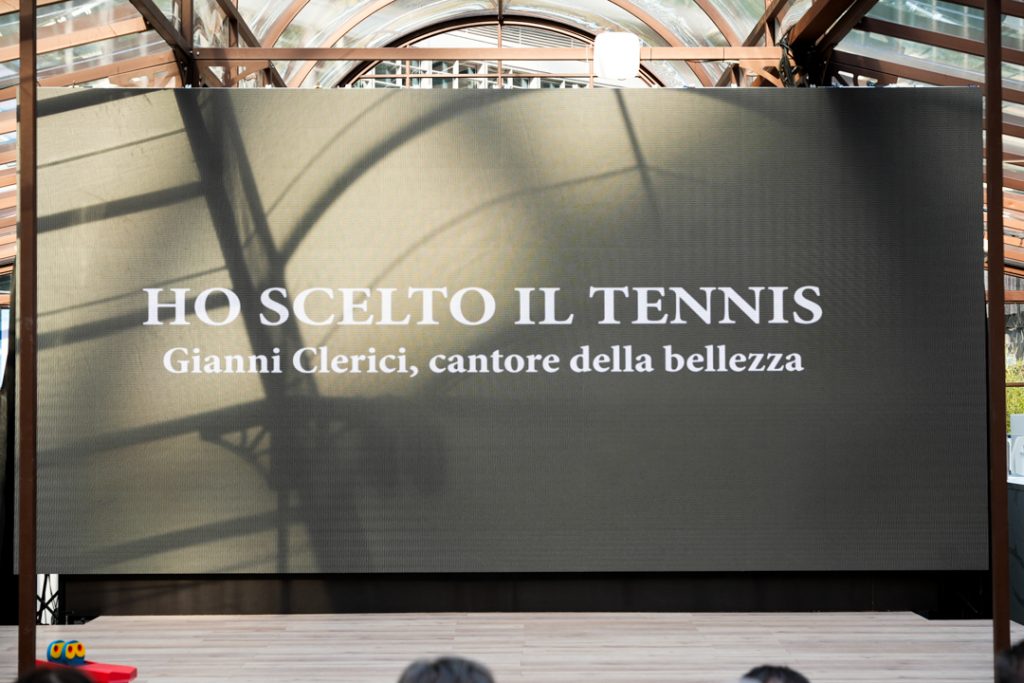'Ho scelto il tennis, Gianni Clerici il cantore della bellezza' è il docufilm dedicato al popolare giornalista, scrittore, storico del tennis.