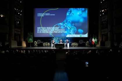 La cerimonia di assegnazione del Premio 'Lombardia è ricerca' che ogni 8 novembre si tiene al Teatro alla Scala di Milano