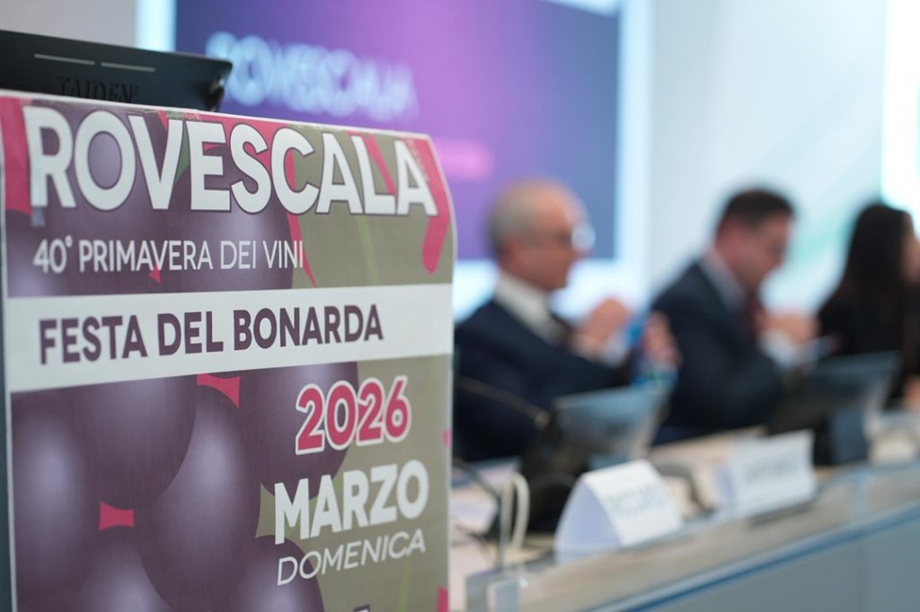 Presentazione Festa del Bonarda 2026 Primavera dei vini a Rovescala