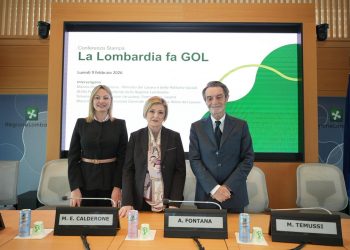 Il ministro del Lavoro e delle Politiche sociali, Marina Calderone, il presidente della Regione Lombardia, Attilio Fontana, e l’assessore regionale all’Istruzione, Formazione e Lavoro, Simona Tironi, hanno partecipato alla presentazione dei risultati raggiunti dalla Lombardia con il programma Garanzia Occupabilità dei Lavoratori (GOL)