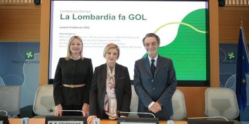 Il ministro del Lavoro e delle Politiche sociali, Marina Calderone, il presidente della Regione Lombardia, Attilio Fontana, e l’assessore regionale all’Istruzione, Formazione e Lavoro, Simona Tironi, hanno partecipato alla presentazione dei risultati raggiunti dalla Lombardia con il programma Garanzia Occupabilità dei Lavoratori (GOL)