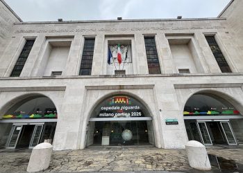 Ospedale Niguarda di Milano, uno dei luoghi più operativi dei Team della Lombardia che sono intervenuti per la tragedia di Crans-Montana e per il cui lavoro è stato assegnato il 'Premio Rosa Camuna 2026', massimo riconoscimento della Regione