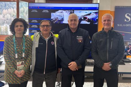 L’assessore regionale alla Sicurezza e Protezione civile Romano La Russa in visita la Sala Operativa Interforze di Valdidentro, insieme al prefetto di Sondrio Anna Pavone e al Questore Sabato Riccio
