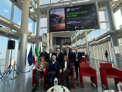 presentazione delle rete regione per la medicina dello sport a Palazzo Lombardia