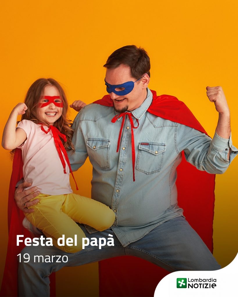 #Festadelapapà
Oggi festeggiamo i papà: quelli che hanno appena iniziato questo viaggio e quelli che ci continuano a mostrare la strada con il loro coraggio ed esempio. 
Un pensiero speciale anche a quelli che da lassù ci proteggono ogni giorno.

Al nostro primo eroe, tantissimi auguri!💙

#lombardianotizieonline