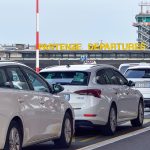 In foto un taxi a Malpensa