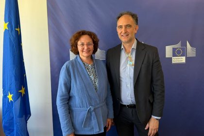 L'assessssore Alessandro Beduschi a Buxelles