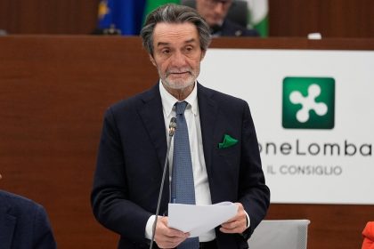 Il presidente della Regione Lombardia, Attilio Fontana, è intervenuto nell’aula del Consiglio regionale alla commemorazione di Umberto Bossi