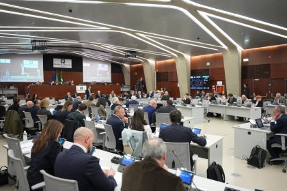 La seduta del Consiglio regionale