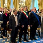 In foto l’assessore regionale alla Sicurezza e Protezione civile, Romano La Russa, nel corso della cerimonia a Villa d’Este, a Cernobbio (Como), per la celebrazione regionale del 209^ annuale di fondazione del Corpo di Polizia penitenziaria