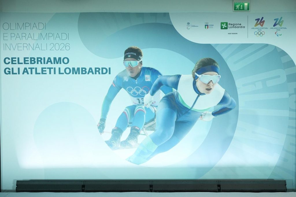 Palazzo Lombardia ospita l'evento ‘Celebriamo gli atleti Lombardi’ per ringraziare e consegnare un riconoscimento a tutti gli atleti lombardi che hanno preso parte alle Olimpiadi e Paralimpiadi Milano Cortina 2026.