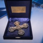 Palazzo Lombardia ospita l'evento ‘Celebriamo gli atleti Lombardi’ per ringraziare e consegnare un riconoscimento a tutti gli atleti lombardi che hanno preso parte alle Olimpiadi e Paralimpiadi Milano Cortina 2026. Nella foto il premio Rosa Camuna