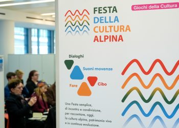 Il roll-up della Festa della cultura alpina in programma a Tirano dall’1 al 3 maggio