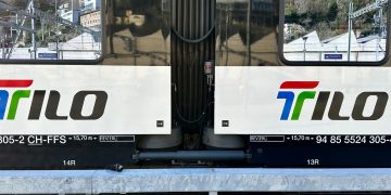 In foto uno dei treni TILO che nel 2025 hanno trasportato oltre 25 milioni di passeggeri in Ticino e in Lombardia